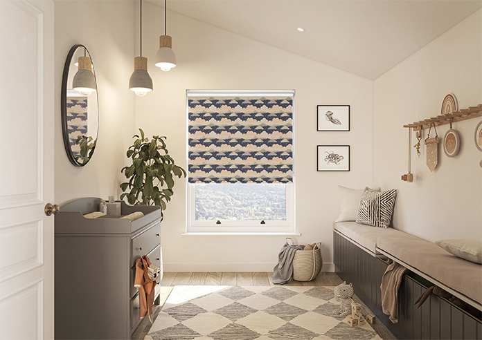 Cloudy Cosmos, Twinkle Grey - Roller Blind - Image 8